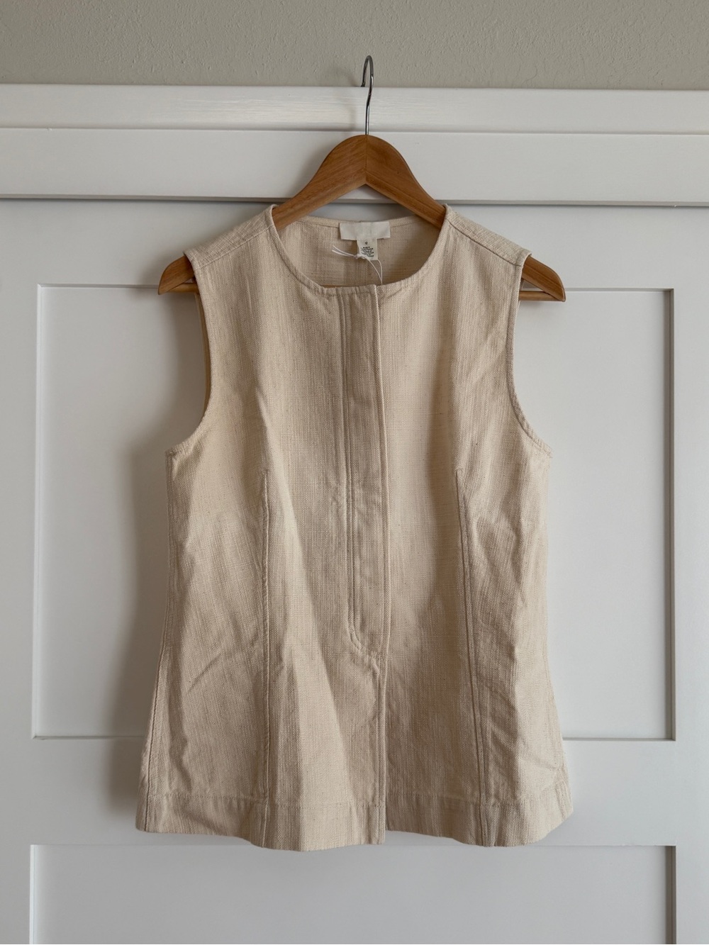 Sleeveless Denim Top - Size 12